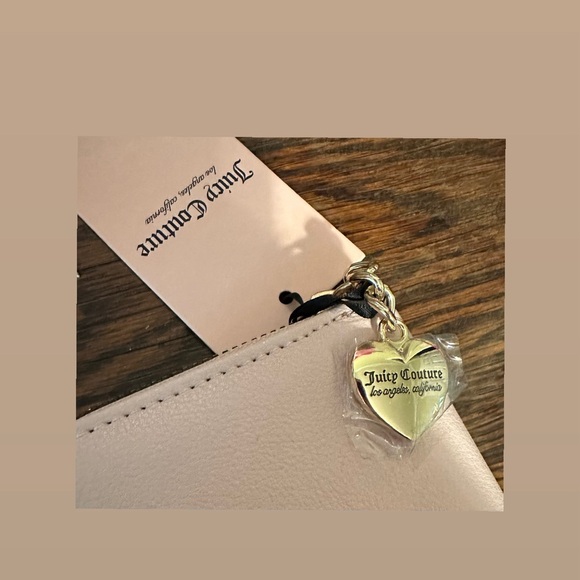 ⛔️SOLD⛔️2 Piece Set-Juicy Couture Pink Big Spender Mini-Tote & Bifold Wallet - Picture 6 of 8